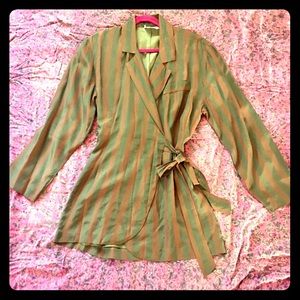 Vintage Silk Smoking Jacket